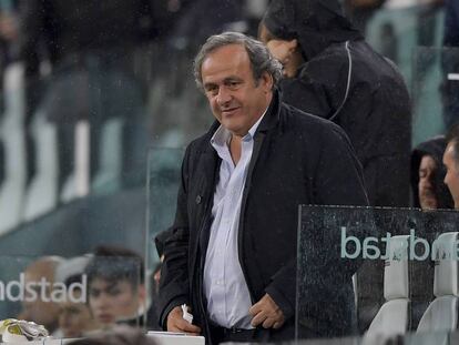 El expresidente de la UEFA, Michel Platini, en una imagen tomada el pasado mayo. En vídeo, Platini se despide como presidente de la UEFA en el Congreso de 2016, meses después de haber sido suspendido por la FIFA.