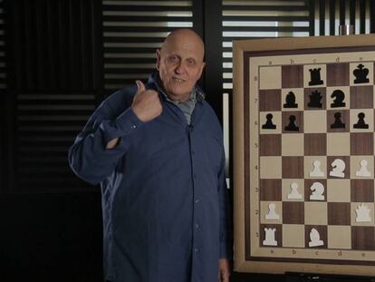 Leontxo García. En vídeo, la partida entre Kaspárov y Sálov explicada.