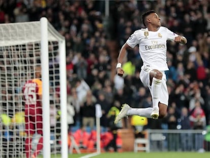 Rodrygo tras marcar su segundo gol ante el Galatasaray. En vídeo, declaraciones del lateral derecho del Real Madrid, Dani Carvajal.