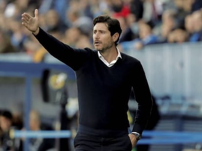 El entrenador del Málaga, Víctor Sánchez del Amo.