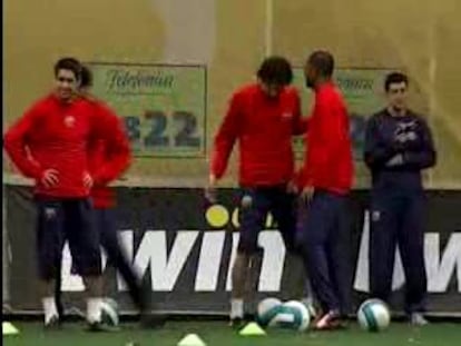 Carles Puyol dice que el tema está "totalmente solucionado"