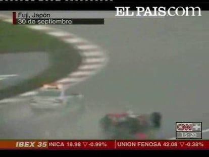 La FIA estudia si Hamilton provocó el accidente entre Webber y Vettel
