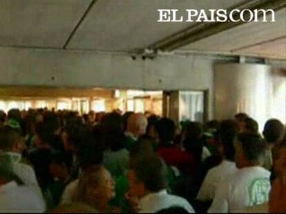 Una web denuncia la facilidad para colarse en el estadio del Betis