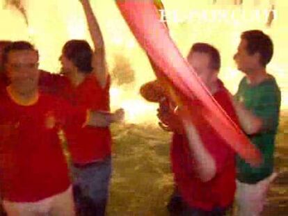 Las fuentes, primer objetivo de los aficionados