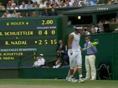Wimbledon día doce. Partido del día: Rafa Nadal / Rainer Schuettler