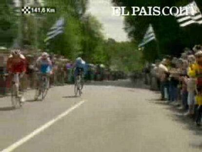 Etapa 2 del Tour: Hushovd gana al esprint