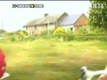 Etapa 3 del Tour: Valverde pierde el maillot amarillo