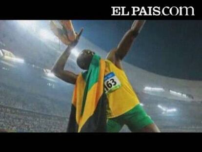 El atleta jamaicano se corona en los Juegos Olímpicos de Pekín con tres oros, todos récords mundiales