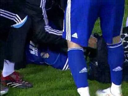 Así fue el desmayo de De la Red