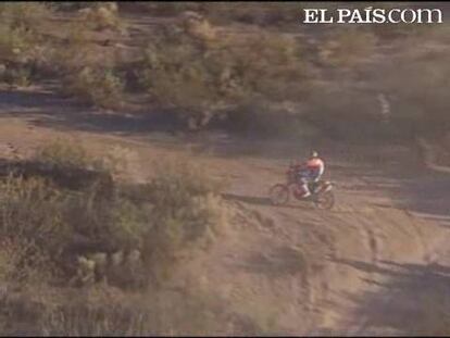 Marc Coma sigue líder pero pierde más de quince minutos en la general