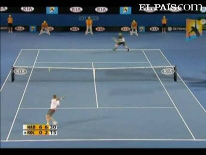 Nadal arrolla a Rochus