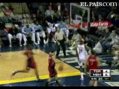 Los Grizzlies de Marc hunden a los Raptors de Calderón