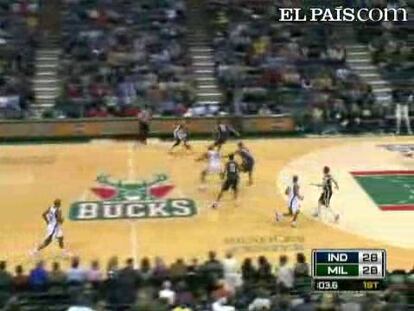 Bucks 122, Pacers 110