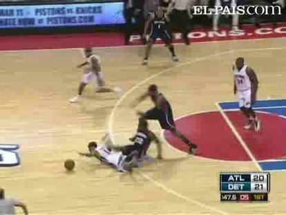 Hawks 99, Pistons 95