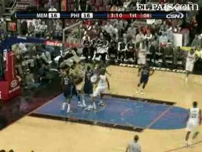 76ers 91, Grizzlies 87