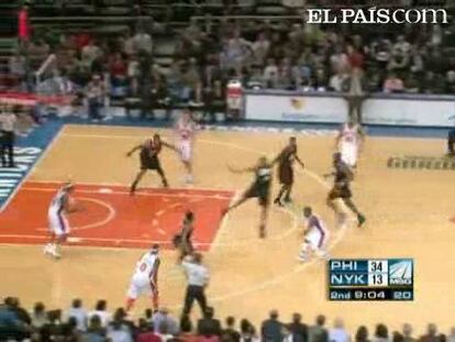 76ers 108, Knicks 103