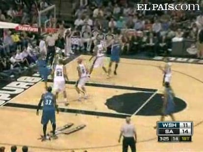 Spurs 100, Wizards 78