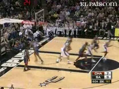 Spurs 100, Bobcats 86