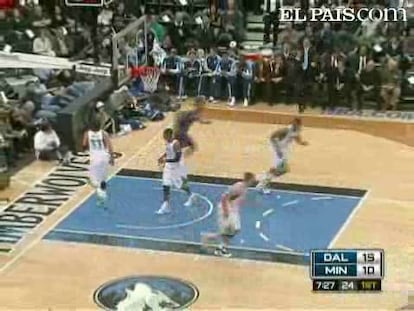 Mavericks 108, T-Wolves 88