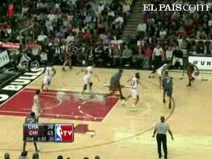 Ben Gordon anota 39 puntos, John Salmons finaliza con 19 y los Chicago Bulls ganan 113-106 a los Charlotte Bobcats.