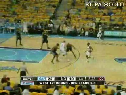 Hornets 95 - Nuggets 93