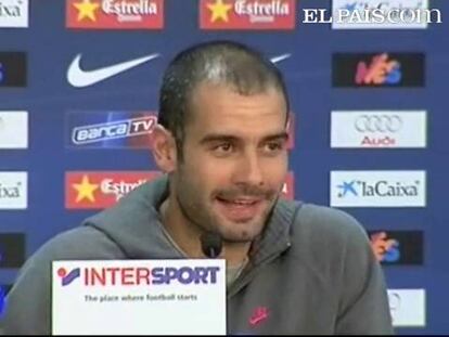 Guardiola: "Mañana es un partido para ganar, nos va la Liga"