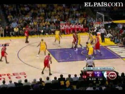 Rockets 100, Lakers 92