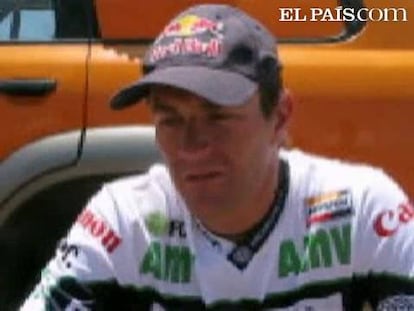 El piloto sigue en el Dakar pese a la penalización y termina segundo la octava etapa