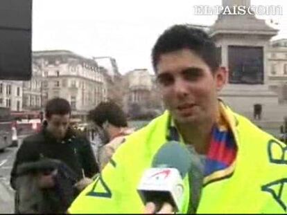 Cientos de aficionados del Barça toman Londres