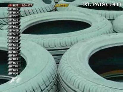 Gran Premio de China: Buemi arranca dos ruedas