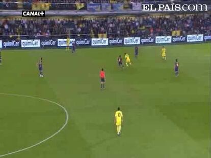 Exhibición de Xavi en el Madrigal