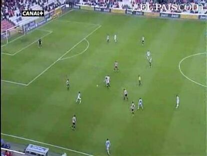 El gol olímpico de Duda le da un punto al Málaga