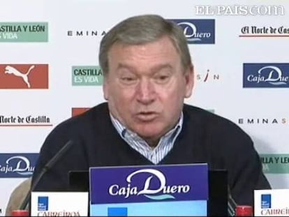 El técnico del Valladolid no quiere que sus jugadores salgan "acojonadillos" ante el Barça