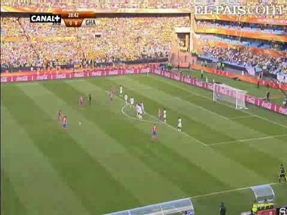 Ghana ha aprovechado la ansiedad del cuadro de Antic. <strong>Resúmenes y goles: <a href="http://www.elpais.com/deportes/futbol/mundial/videos/">Vídeos Mundial 2010</a></strong>