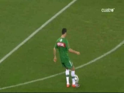 El capitán de Portugal escupió a la cámara de televisión tras la derrota frente a España. <a href="http://www.cuatro.com/" target="_blank">Más vídeos en Cuatro.com</a>