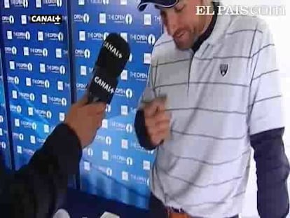 Reacciones tras la primera jornada del Open Británico. Más información en la <a href="http://www.plus.es/canalplusgolf/" target="">web de Canal plus Golf.</a>