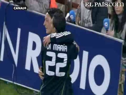 Los goles de Özil, Cristiano y Di María certifican el excelente partido de Marcelo, Lass y Arbeloa ante el Zaragoza. <strong><a href="http://www.elpais.com/buscar/liga-bbva/videos">Vídeos de la Liga BBVA</a></strong>