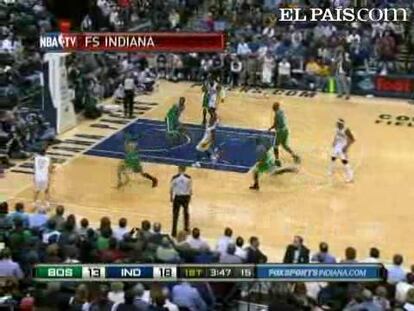 El alero Paul Pierce encestó 21 puntos y el escolta Ray Allen aportó 17 para ayudar a los Celtics de Boston a derrotar por 95-83 a los Pacers de Indiana. <strong><a href="http://www.elpais.com/buscar/nba/videos">Vídeos de la NBA</a></strong>
