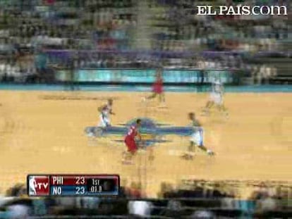 David West (17 puntos) y Chris Paul (15) lideraron la victoria de los Hornets. <strong><a href="http://www.elpais.com/buscar/nba/videos">Vídeos de la NBA</a></strong>