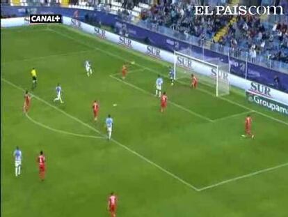 El equipo de Gregorio Manzano se mete en cuartos de final de la Copa del Rey gracias a los golazos de Romaric, Perotti y Luis Fabiano. Pellegrini hizo debutar a los nuevos. Asenjo, mal. <strong><a href="http://www.elpais.com/buscar/copa-del-rey-futbol/videos">Vídeos de la Copa del Rey de fútbol</a></strong>