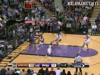 Charlotte 94-89 Sacramento <strong><a href="http://www.elpais.com/buscar/nba/videos">Vídeos de la NBA</a></strong>