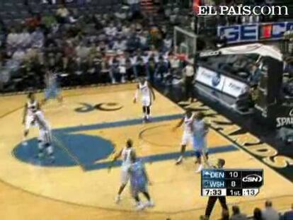 Denver 120-109 Washington <strong><a href="http://www.elpais.com/buscar/nba/videos">Vídeos de la NBA</a></strong>