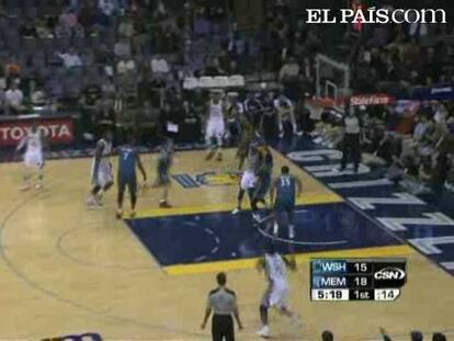 Wizards 93 - Grizzlies 107 <strong><a href="http://www.elpais.com/buscar/nba/videos">Vídeos de la NBA</a></strong>