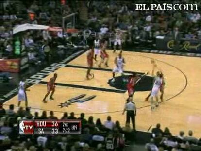 Rockets 95 - Spurs 108 <strong><a href="http://www.elpais.com/buscar/nba/videos">Vídeos de la NBA</a></strong>