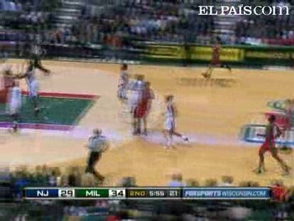 Nets 81 - Bucks 91 <strong><a href="http://www.elpais.com/buscar/nba/videos">Vídeos de la NBA</a></strong>