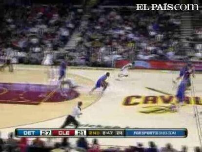 Detroit 103-94 Cleveland <strong><a href="http://www.elpais.com/buscar/nba/videos">Vídeos de la NBA</a></strong>