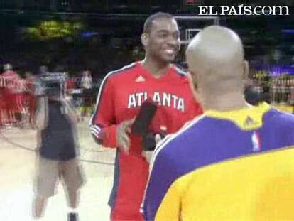 Kobe Bryant lidera el triunfo angelino con 20 puntos. Pau Gasol aportó un doble doble de 14 puntos y 10 rebotes.<strong><a href="http://www.elpais.com/buscar/nba/videos">Vídeos de la NBA</a></strong>