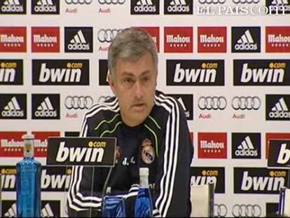 Mourinho: "Si el Real Madrid me echa, no acabaré entrenando al Málaga"