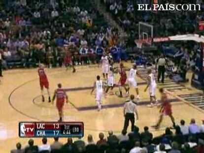 Los Clippers vencieron 87-92 en la cancha de Charlotte con 17 puntos y 15 rebotes de Blake Griffin. Mo Williams consiguió 17 puntos y Kaman anotó 16 puntos y logró 10 rebotes. <strong><a href="http://www.elpais.com/buscar/nba/videos">Vídeos de la NBA</a></strong>