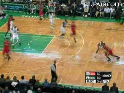 Mo Williams destacó con 28 puntos en la sorprendente victoria del conjunto angelino sobre los Celtics. <strong><a href="http://www.elpais.com/buscar/nba/videos">Vídeos de la NBA</a></strong>
